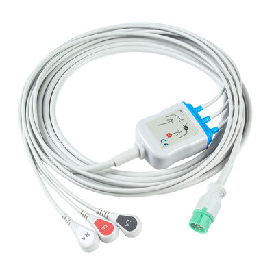 Yonker IE12 E12 E12S 9Pin Multi-parameter Monitor Kabel EKG 6Pin Kabel EKG dan Kabel Utama