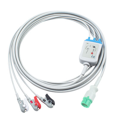 Yonker IE12 E12 E12S 9Pin Multi-parameter Monitor Kabel EKG 6Pin Kabel EKG dan Kabel Utama