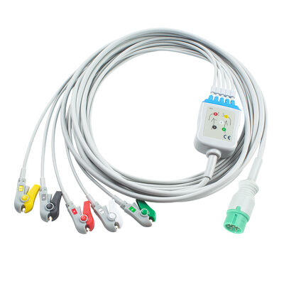 Yonker IE12 E12 E12S 9Pin Multi-parameter Monitor Kabel EKG 6Pin Kabel EKG dan Kabel Utama