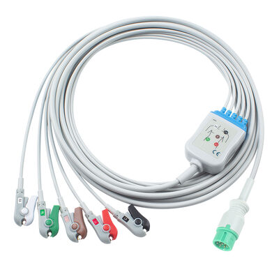 Yonker IE12 E12 E12S 9Pin Multi-parameter Monitor Kabel EKG 6Pin Kabel EKG dan Kabel Utama