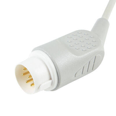 Ph 43100A 8Pin EKG Kabel dan kabel bantalan hp Mesin defibrillator CodeMaster XL+