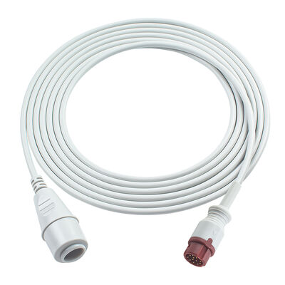 Bistos IBP Adaptor Kabel 12Pin ke Edward Argon BD Abbott BB PVB Utah Medex Mindray Konektor untuk BT-710 BT-720 BT-740 BT-770 BT-780