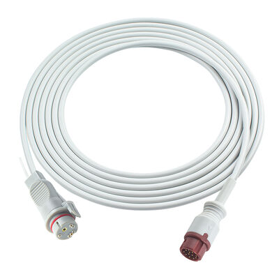 Bistos IBP Adaptor Kabel 12Pin ke Edward Argon BD Abbott BB PVB Utah Medex Mindray Konektor untuk BT-710 BT-720 BT-740 BT-770 BT-780