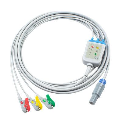 Huntleigh 8Pin Multi-Parameter Monitor Smartsigns Compact 300 500 Kabel EKG Kabel EKG dan Leadwires