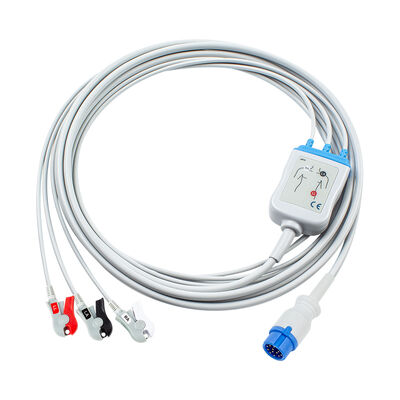 Innomed Cardio-Aid CA360-B defibrilator 12Pin EKG Kabel EKG dan Kabel Timbal 3 Timbal