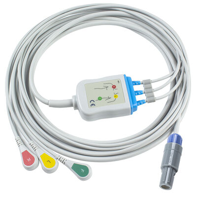 Samsung 7pin 3Lead kabel EKG satu bagian dan kabel timah