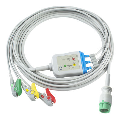 Kabel EKG Zoncare PM7000D 3/4/5Lead dan kabel lead