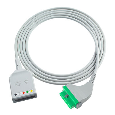 Kabel Trunk ECG Gaya Euro Fukuda Denshi Seri DS8 untuk Siemens
