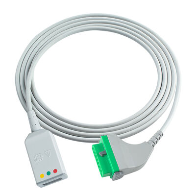 Kabel Trunk ECG Gaya Euro Fukuda Denshi Seri DS8 untuk Siemens