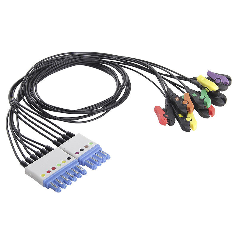 P-Hilips DG Style Radio Translucent Wire 10 Lead MRI X-Ray EKG Kabel Radiotranslucent Dan Leadwires