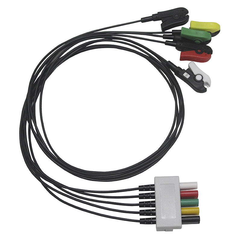 Mindray Radiao Translucent Wire 5 Lead X-Ray D tipe EKG Radiotranslucent Cable dan Leadwires