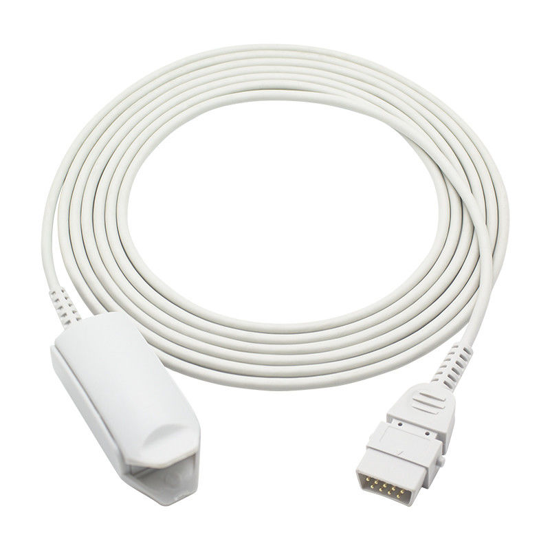 BCI 3300 SpO2 Sensor Autocorr Advisor 9Pin Klip Jari Dewasa SpO2 Probe