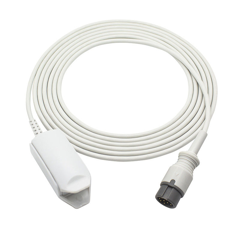 Mindray T5 /T8 0010-20-42712 572A SpO2 Sensor Oxi-max Tech 8 Pin Jari Dewasa Klip Portable Spo2 Probe
