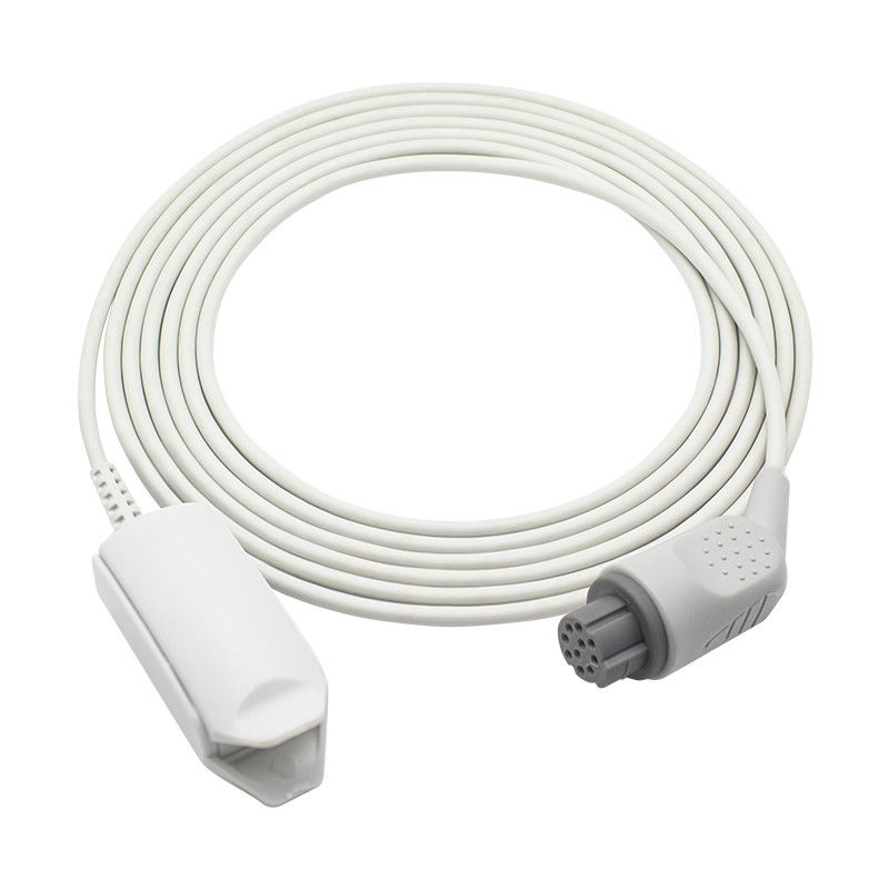 GE OXY-F4-N TS-F4-N Dapat Digunakan Kembali SpO2 Sensor AS/3 CS/5 Oscar 10Pin Dewasa Spo2 Jari Probe