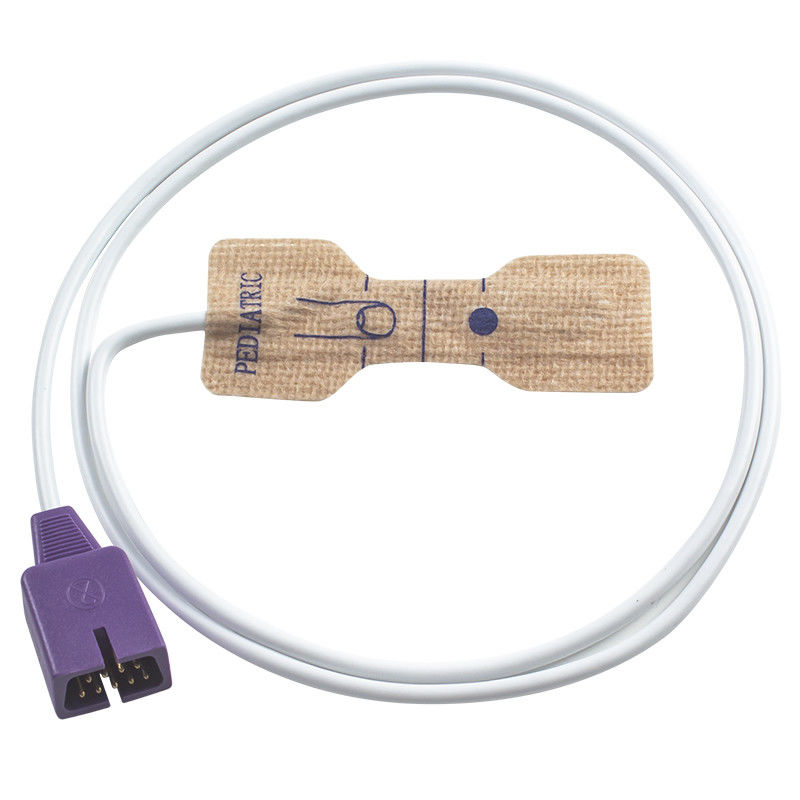 N-ellcor Oxi-max DB9 9pin MAX-A Sensor SpO2 sekali pakai PM100N NPB-4000 Kain Non-Woven Dewasa
