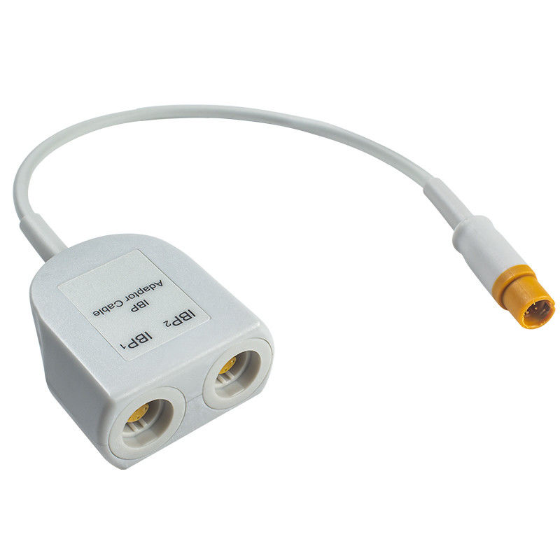 Kabel Adaptor IBP Ganda Kompatibel Siemens Drager 7 pin hingga 7 pin Kabel Transduser tekanan darah Ekstensi IBP