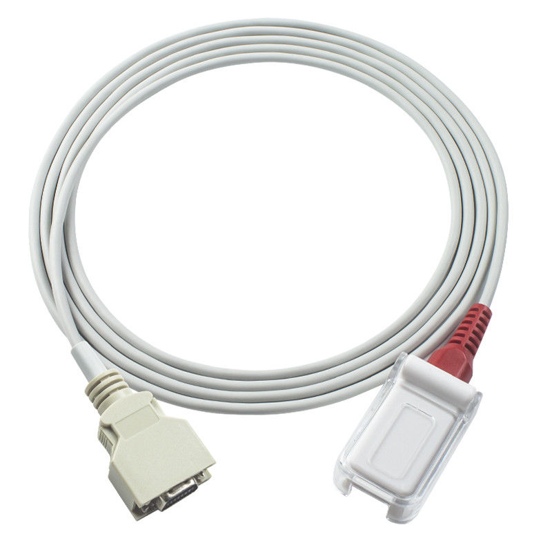 Untuk M-asi-mo Red Tech 2013 1814 2017 14pin SpO2 Sensor Kabel Pasien Kabel Ekstensi Adaptor SpO2