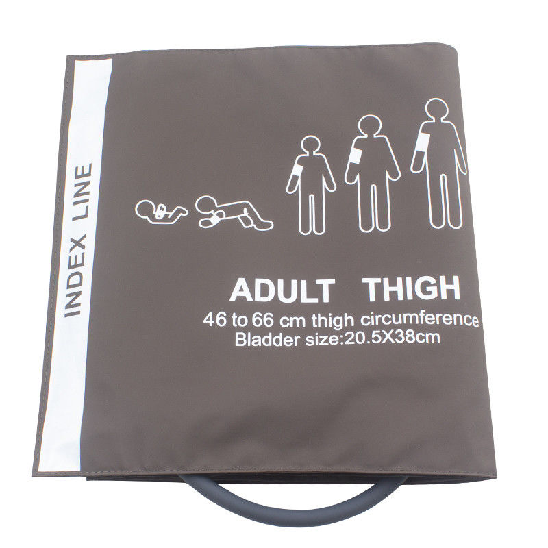 Tabung Paha Dewasa Reusable Non Invasif BP Manset TPU 44-66CM Manset Tekanan Darah