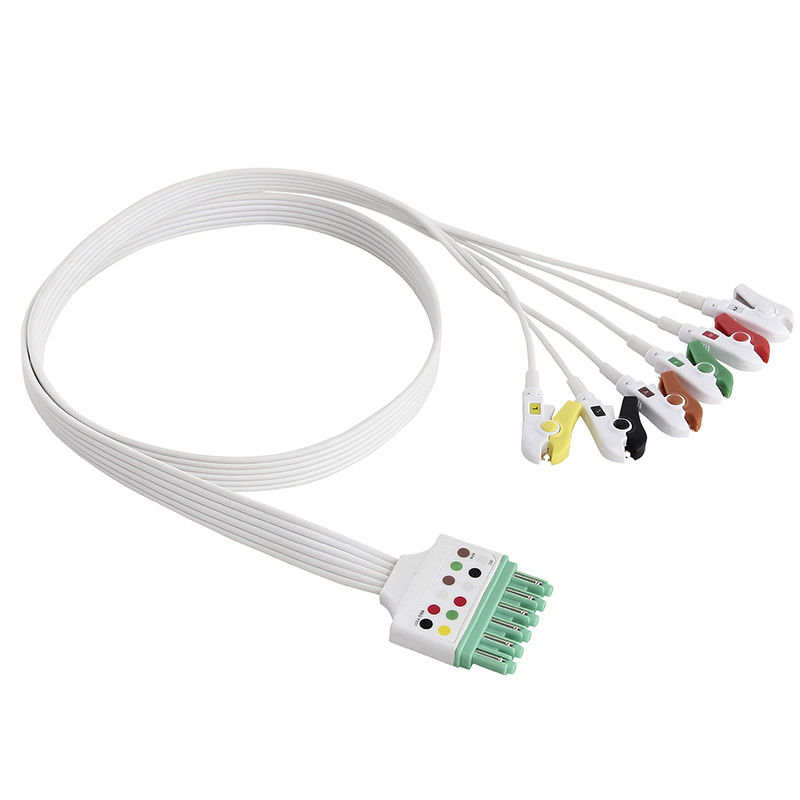 Draeger MP03424 Leadwires EKG Sekali Pakai Set 5 Lead Grabber Clip IEC Infinity M300 M540