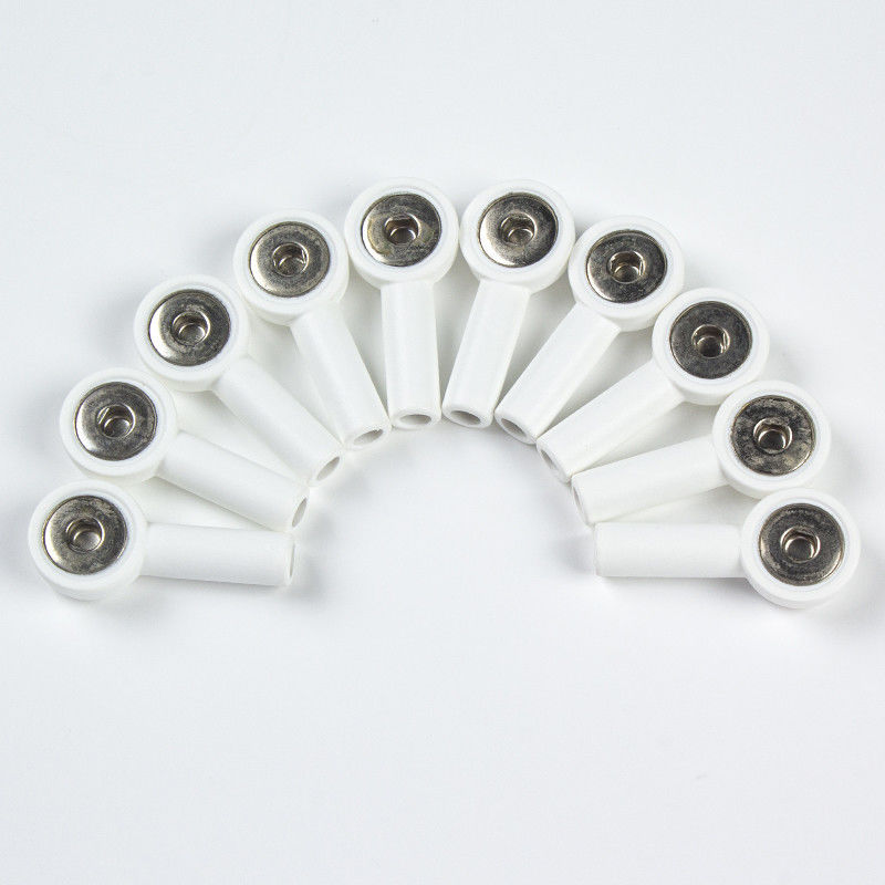 Pisang Din Untuk Snap Adaptor ECG Bagian 3mm Din Plug Untuk Snap ECG Elektrode Konektor