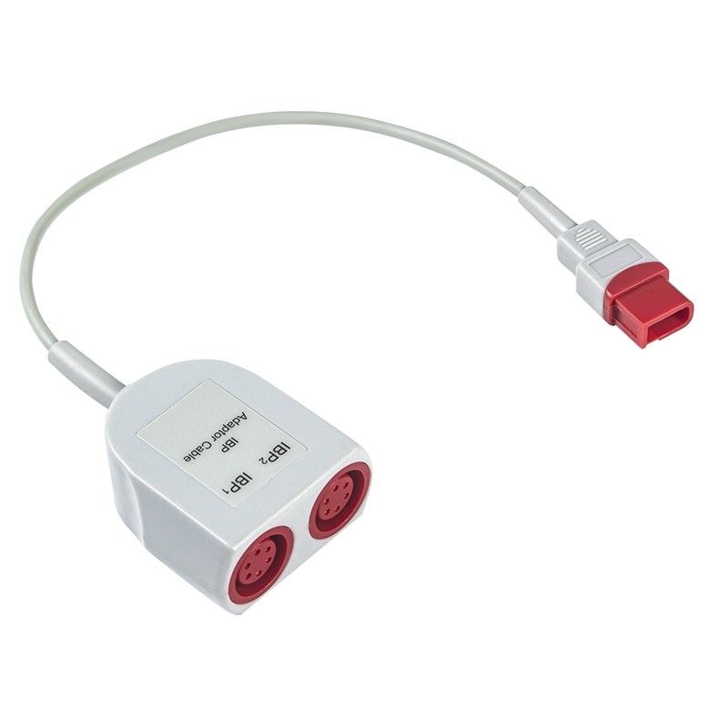 Spacelabs Kabel Adaptor IBP Ganda Kompatibel 700-0028-00 6 Pin Hingga 10 Pin Kabel Konverter Ekstensi IBP