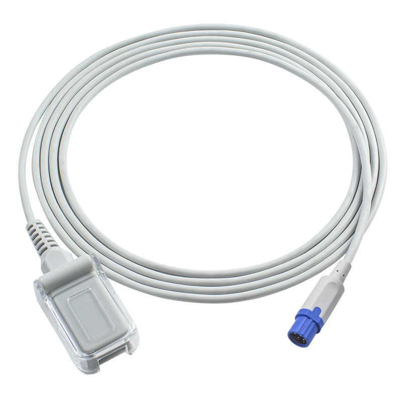 Kabel Sensor Shenmei SpO2 Kabel Adaptor 8Pin Ke 9Pin SpO2 Untuk Klinik / Rumah Sakit