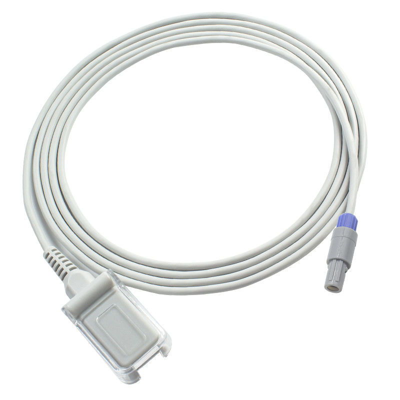 Mulai Kabel Sensor SpO2 6Pin ke Kabel Ekstensi DB9 SpO2 2.4M TPU