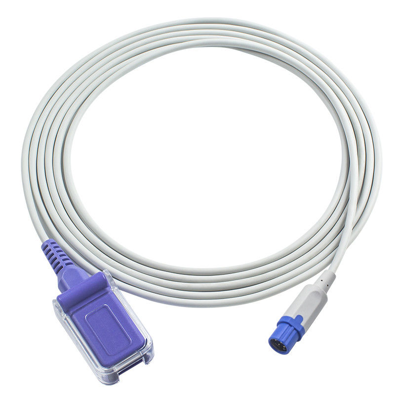 Kabel Sensor Drager Siemens SpO2 N-ellcor Oxi-max 7Pin Ke Kabel DB9 2.4M TPU