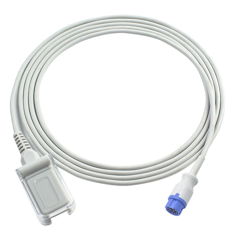 P-Hilips N-ellcor Tech M1900B SpO2 Kabel Sensor SpO2 Kabel Ekstensi 12Pin Ke DB9