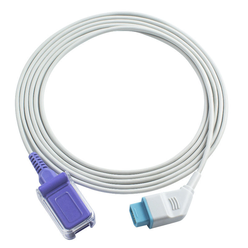 Kabel Sensor Nihon Kohden JL-650P SpO2 Kabel Ekstensi 12Pin Ke DB9 SpO2