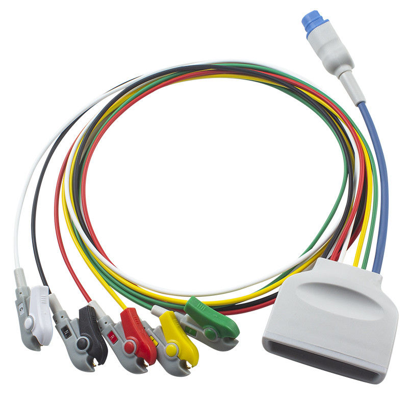 P-hilips MX40 Telemetry ECG Leadwires dengan SpO2 Sensor 5 Lead ECG Leadwire 989803171951