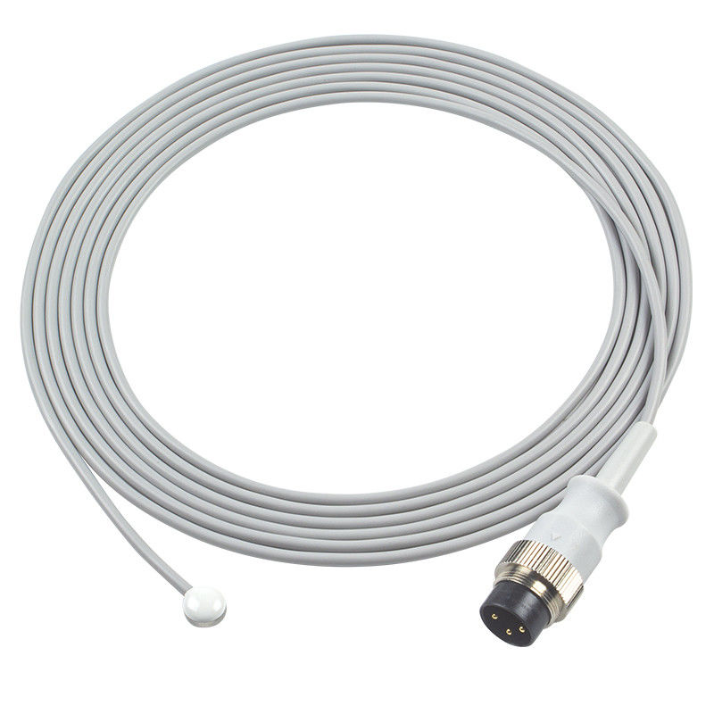 3pin 2.25K Kabel Probe Suhu Untuk Fanem Neonatal Incubator Infant Warmer
