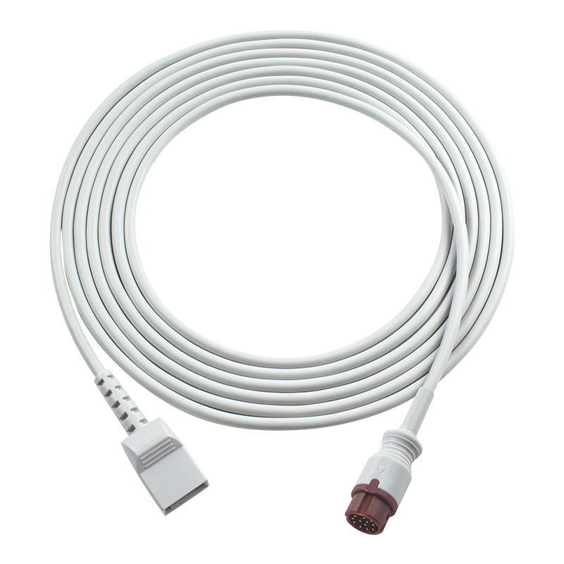 Mindray Datascope Kompatibel IBP Adapter Kabel 12 pin ke Utah Konektor BeneView T1 T7 iMEC 10 15