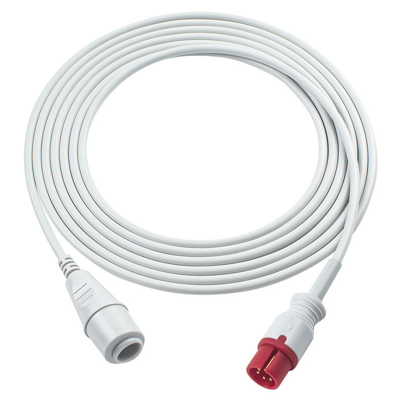 AAMI IBP Adaptor Ekstensi Kabel 6pin ke Edward Konektor Welch Allyn Propaq 102 104 106 205 Encore 106EL
