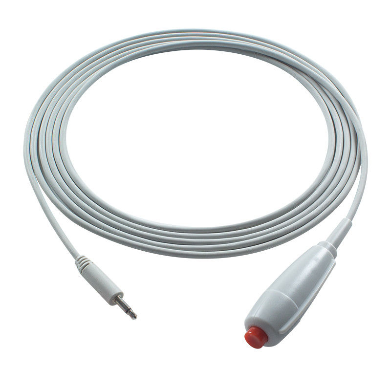 Perawat Panggilan Cord Rumah Sakit Pasien Pager Kabel USB Perawat Panggilan PH 3.5mm Merah Sistem Tombol