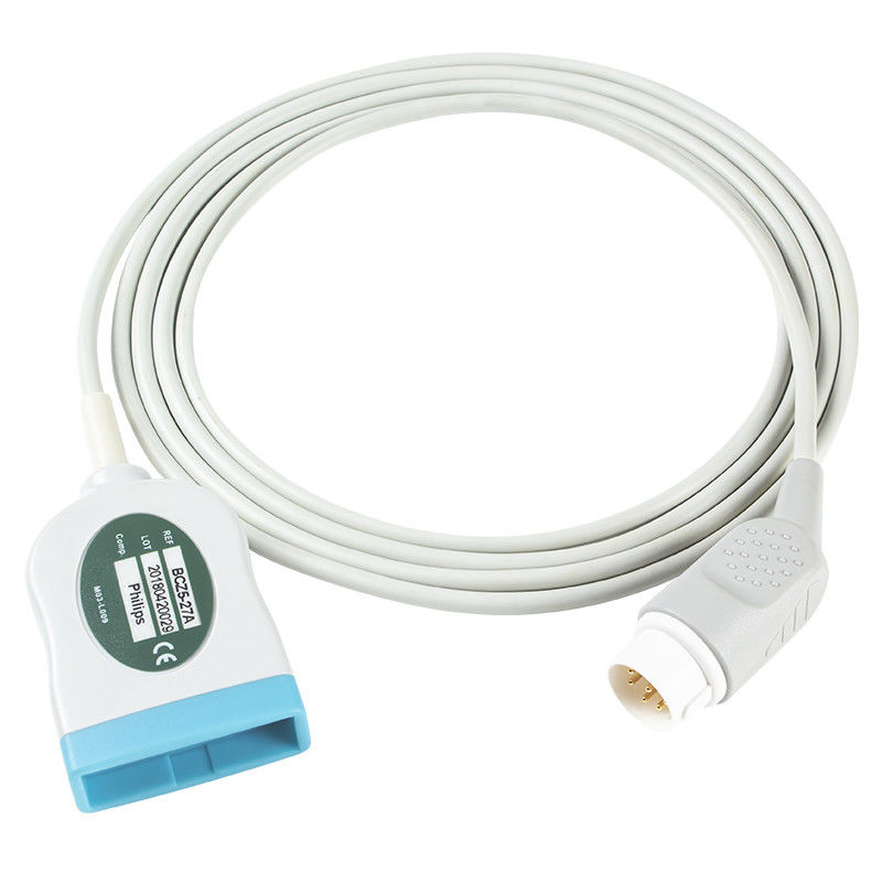 P-hilips 8pin ECG Trunk Adapter Kabel ECG Kabel M1600A 989803104011 ECG Kabel ekstensi