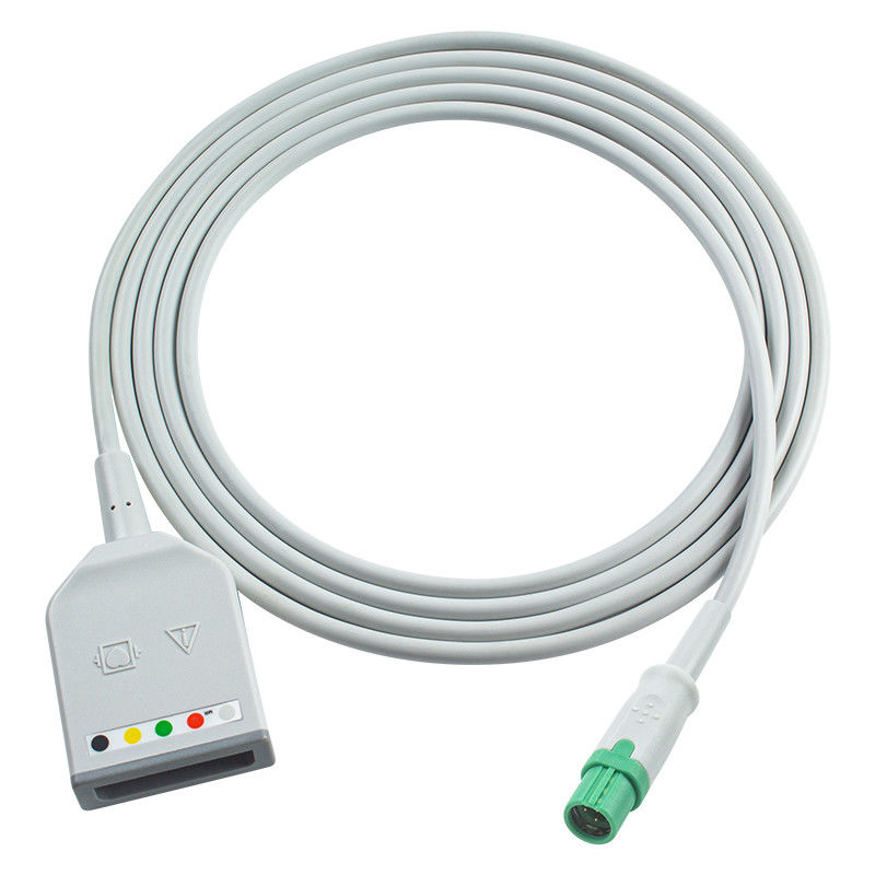 Siemens Drager 7pin ECG Trunk Adapter Kabel Draeger ECG Kabel Infinity Delta XL 5592162 Kabel Ekstensi ECG