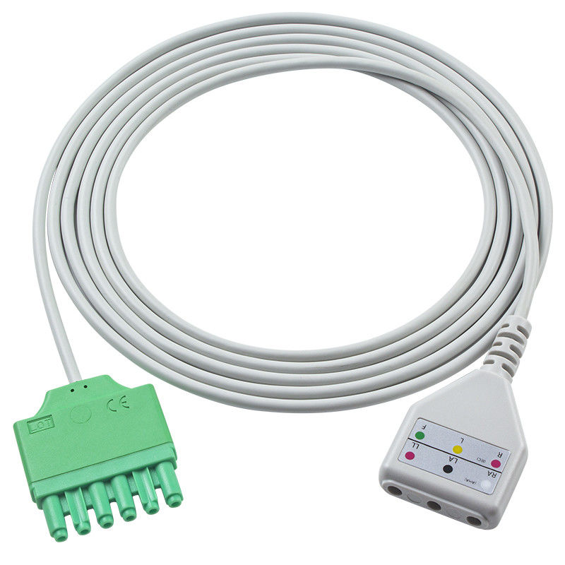 Siemens Drager Infinity M540 ECG Trunk Adapter Kabel Draeger ECG Kabel Din Style Kabel Ekstensi ECG