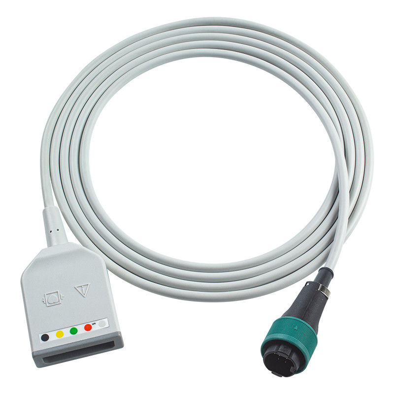 Saadat Heyer Sierra Neptune ECG Trunk Adapter Kabel 8pin ECG Kabel Euro Style ECG Kabel ekstensi