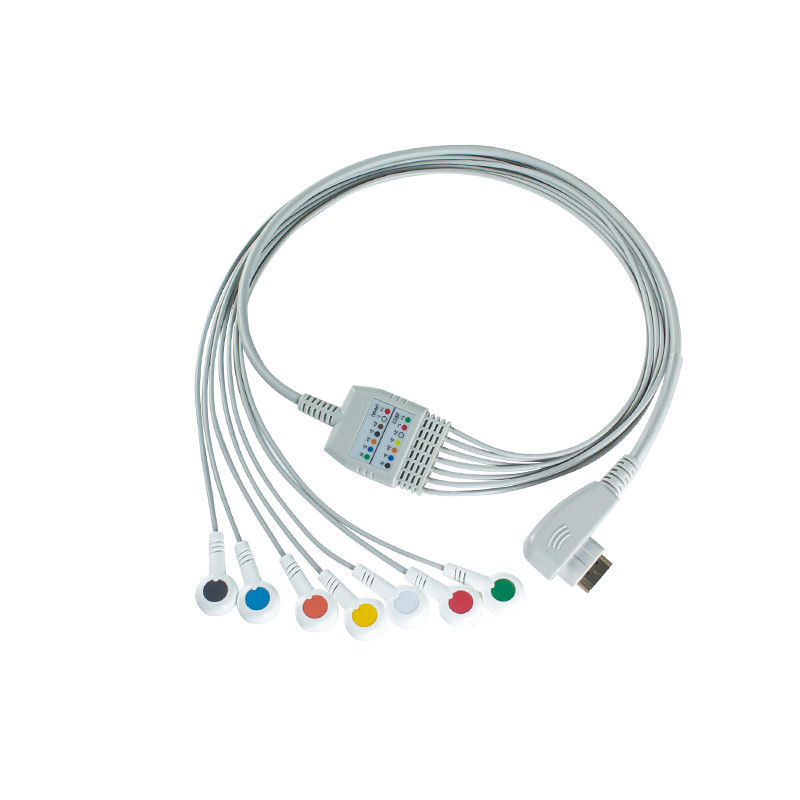 Kabel EKG untuk DMS 300-3A, EKG 7 Lead Holter DMS Kabel ECG DMS Holter