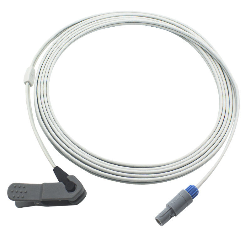 Kompatibel Gima Clip Telinga Dewasa Clip Hewan Sensor SpO2 Langsung 3.0M 5Pin Single Notch Digital Tech