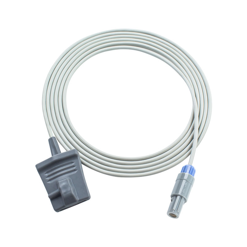 Kompatibel Yonker Yk8000c SpO2 Probe Kabel Untuk Yonker 6Pin Dewasa Soft Tip 3.0M