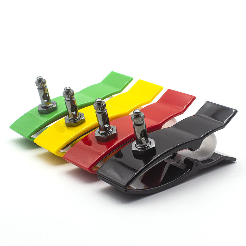 Adaptor Klem Kaki Berwarna Berbagai Anak dengan Konektor Snap End dan Plating Ag/Cl