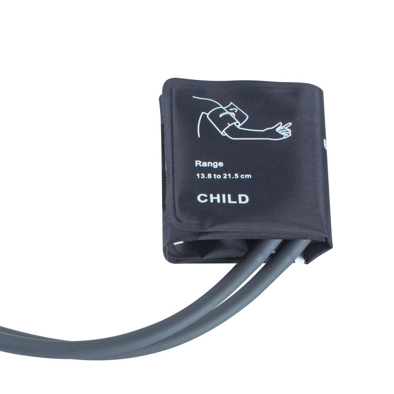 Bag Packaging Pediatric NIBP Cuff Made Of Nylon Material With Double Tube 13,8-21,5cm