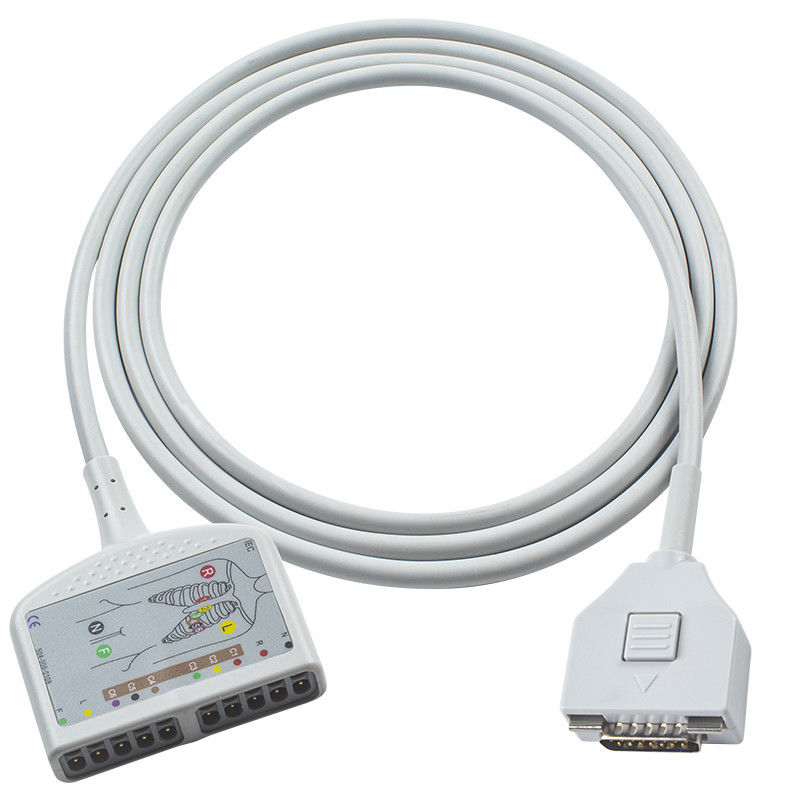 Kabel EKG Fukuda ME yang kompatibel untuk Fukuda Cardisuny, KP-500, KP-500D
