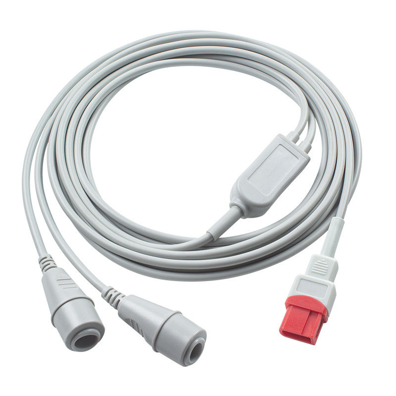 10Pin ke 2 Edward Konektor IBP Kabel 3.5M Kompatibel untuk Spacelabs