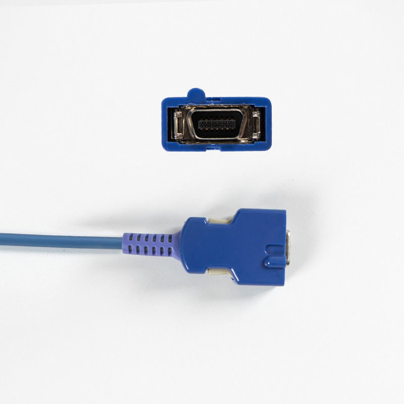 Sensor SpO2 3M untuk C-ovidien N-ellcor Pulse Oximeter Kabel 100g Berat dan DB 14-pin Purple Connector