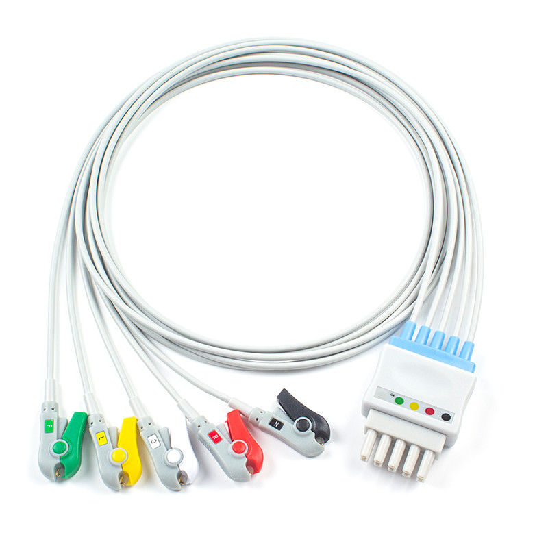 GE Datex Ohmeda 545316 545318 2.0 5 Kabel Monitor Pasien EKG EKG Timbal