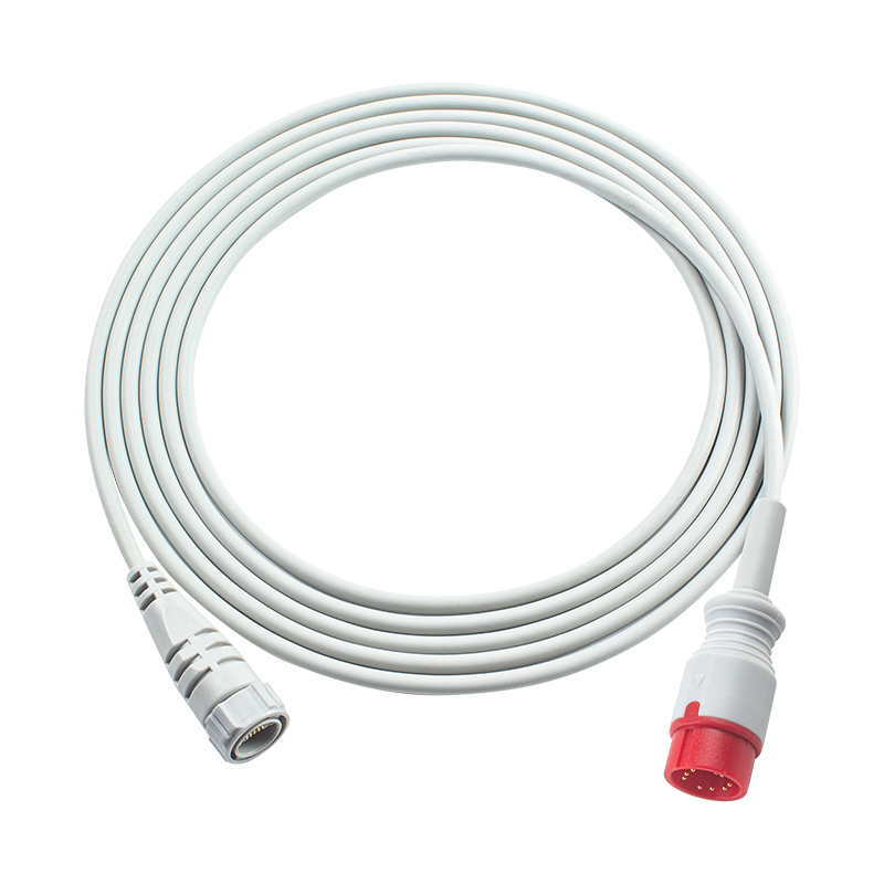 Zoncare IBP Adaptor Ekstensi Kabel 8pin Untuk Edward Argon BD Abbott BB PVB Utah Medex Mindray Konektor