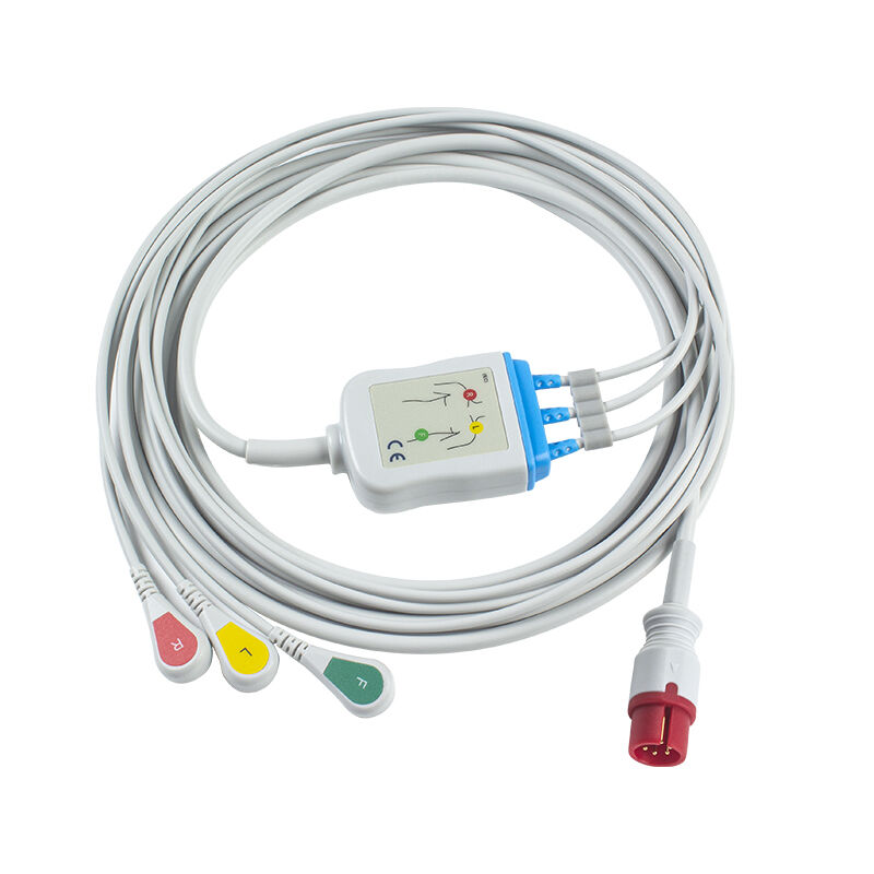 Medica D Logicare Series 2000 Biocare im12 Penlon InterMed Kabel EKG 6Pin Kabel dan Kabel Utama